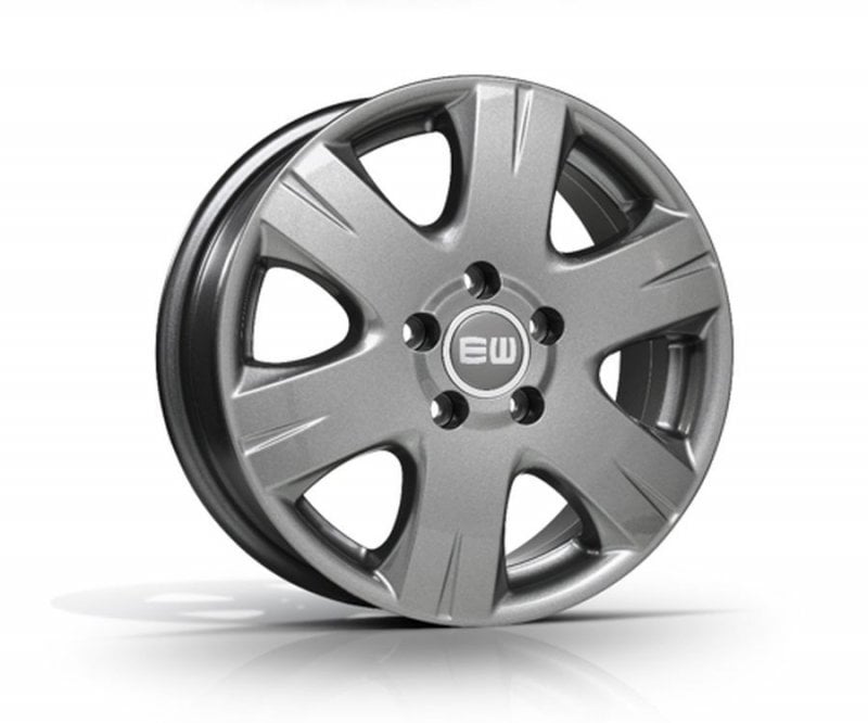 Jantă Elite Wheels Mighty 6.5Jx16 ET52 5x112 PALLADIUM