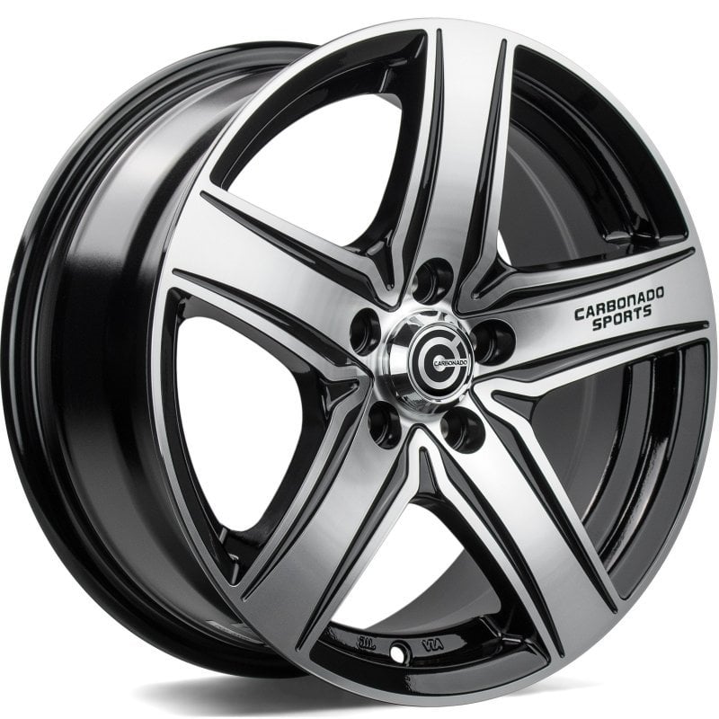 Jantă Carbonado Gtr Sports 1 7Jx16 ET40 5x118 Black Front Polished