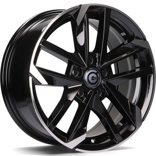 Jantă Carbonado Rennes 6.5Jx15 ET25 4x108 FP Black Front Polish