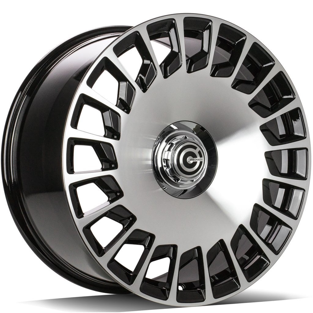 Jantă Carbonado Rebellion 8.5Jx20 ET35 5x112 Black Front Polished