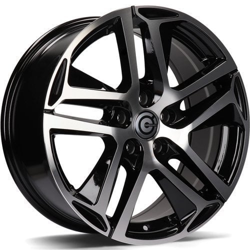 Jantă Carbonado Nice 7Jx16 ET25 4x108 Black Front Polished