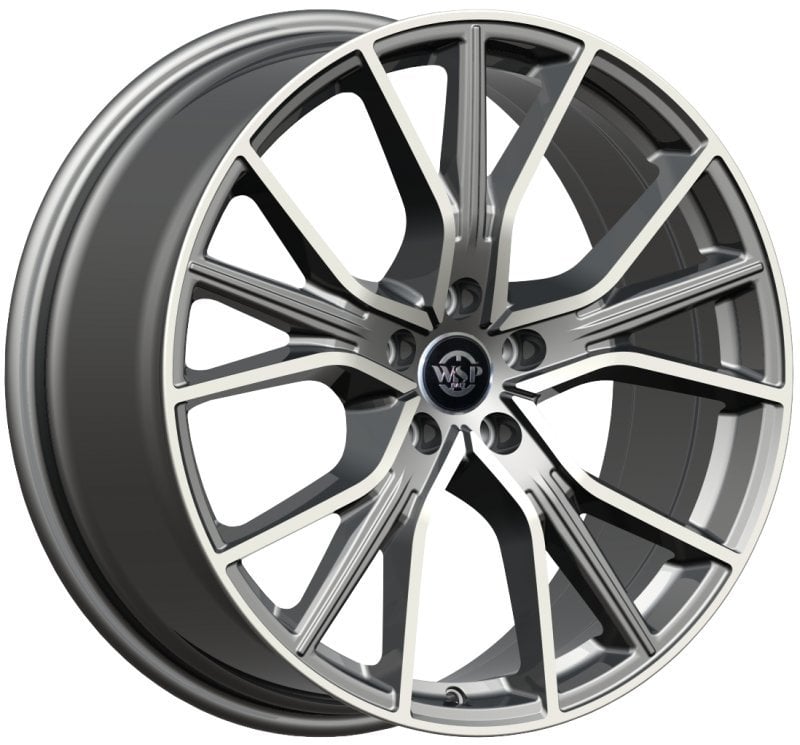 Jantă WSP Design Italy WD004 Zurich 7Jx18 ET35 5x114.3 MATT GM POLISHED
