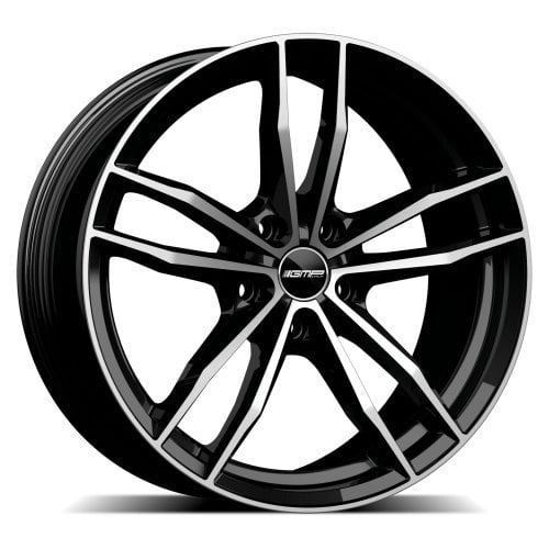 Jantă GMP Swan 9.5Jx20 ET37 5x120 Black Diamond