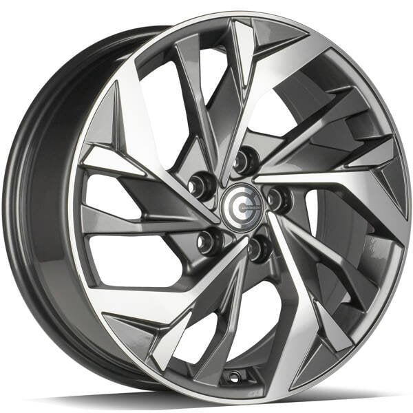 Jantă Carbonado Sonic 7Jx17 ET40 5x114.3 FP Anthracite Front Polished