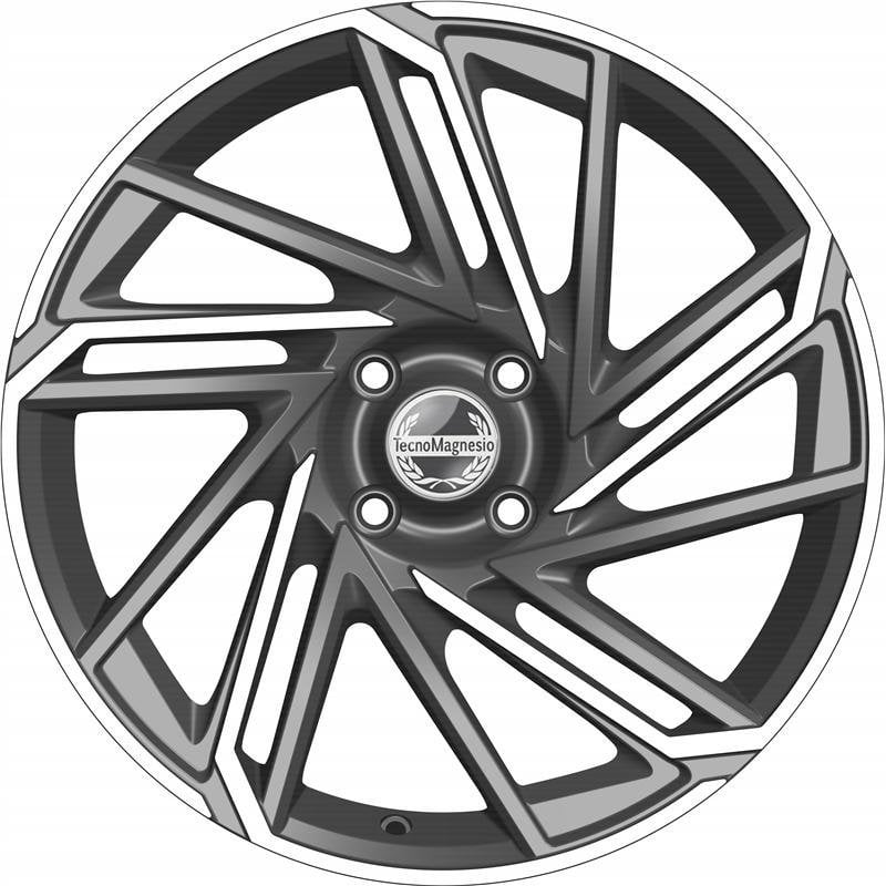Jantă Tecnomagnesio Epower 7Jx17 ET30 4x108 GUN METALLIC MIRROR