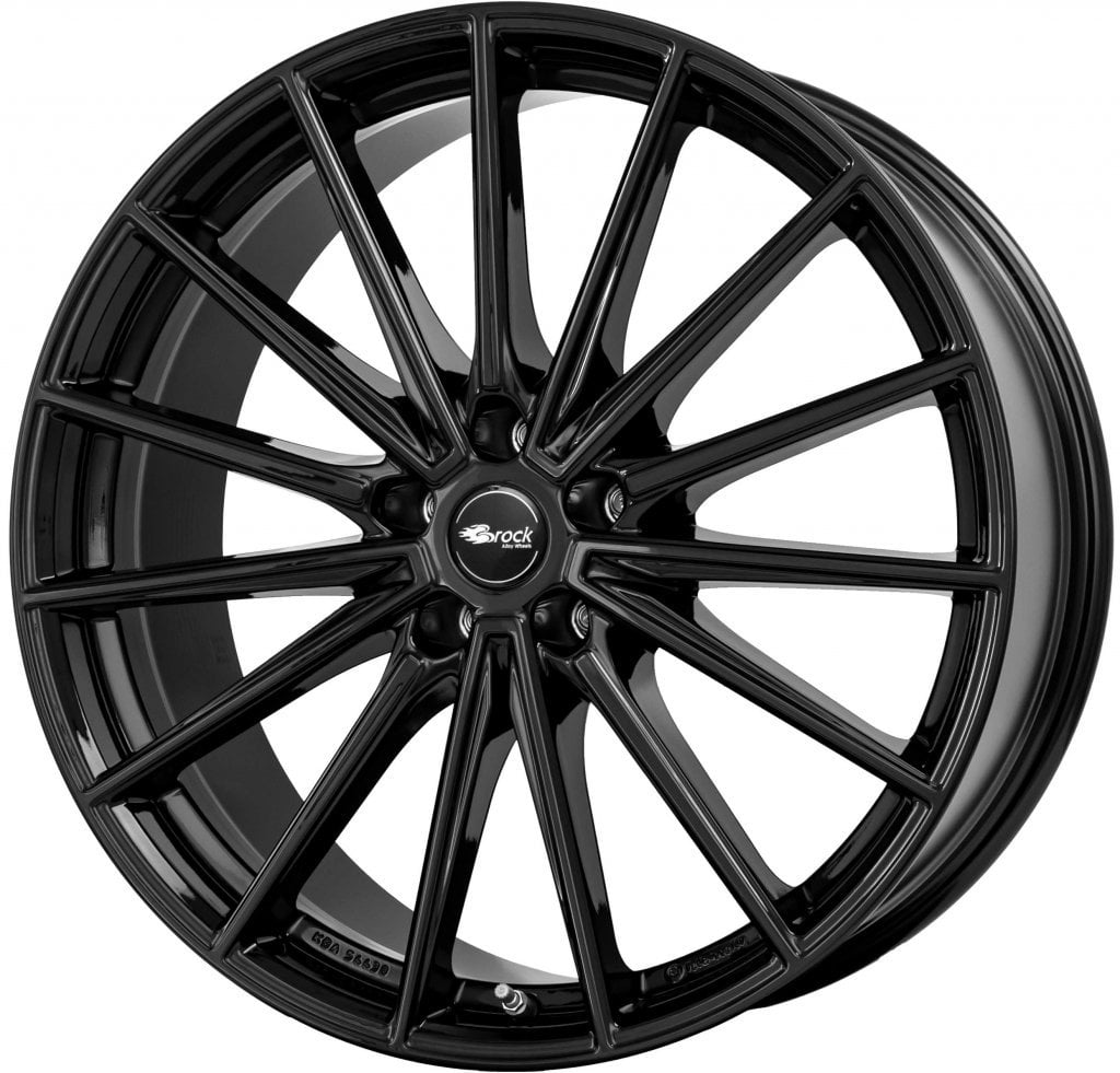 Jantă Brock B43 7.5Jx20 ET44 5x112 Schwarz Glanz
