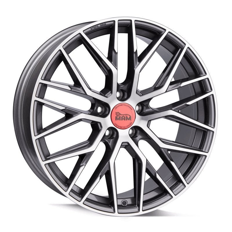Jantă MAM RS4 7.5Jx17 ET45 5x112 Felgen PALLADIUM FRONT POLISH