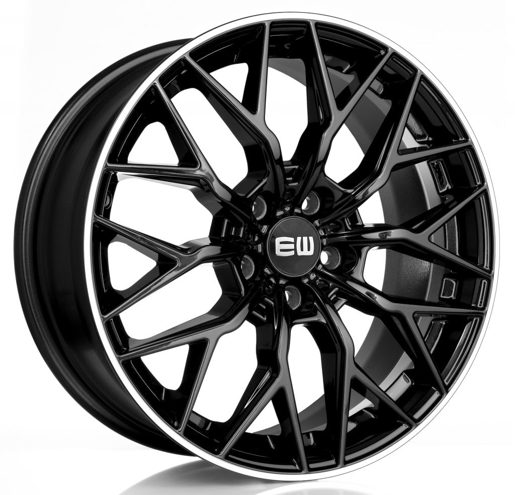 Jantă Elite Wheels Viper X 8Jx18 ET35 5x112 BLACK LIP POLISHED