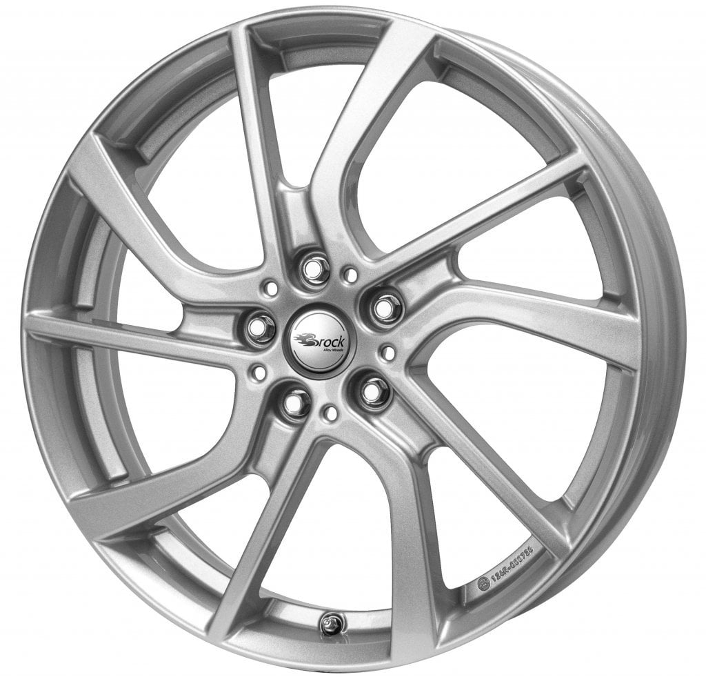 Jantă Brock eB1 5Jx19 ET43 5x112 Kristallsilber