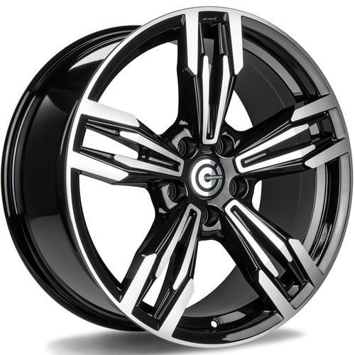 Jantă Carbonado Dynamite 8.5Jx19 ET33 5x120 Black Front Polished