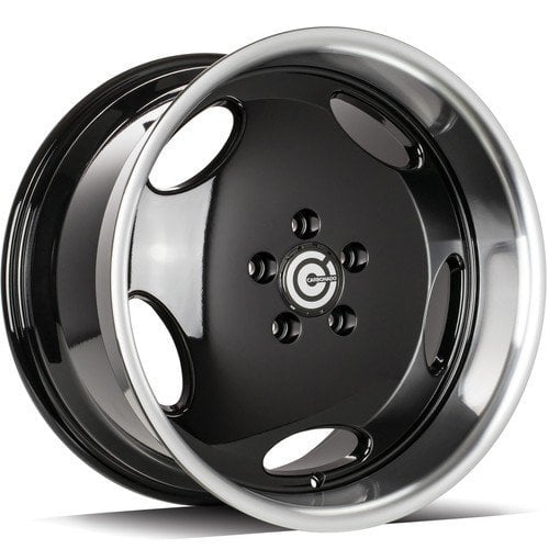 Jantă Carbonado Vintage 9.5Jx18 ET35 5x112 Black Glossy Lip Polished
