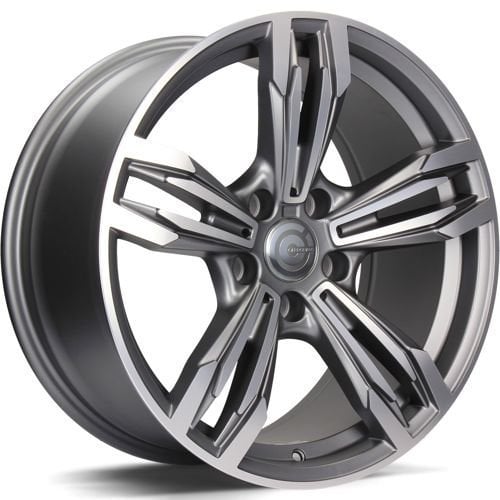 Jantă Carbonado Dynamite 8Jx17 ET30 5x120 Matt Anthracite Front Polished
