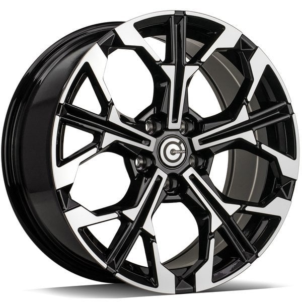 Jantă Carbonado Runner 9Jx19 ET35 5x112 Black Front Polished