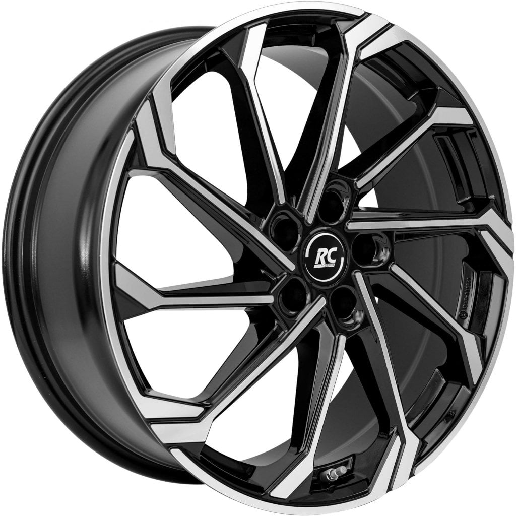 Jantă RC Design RC36 9Jx20 ET42 5x112 Schwarz Glanz Voll-Poliert