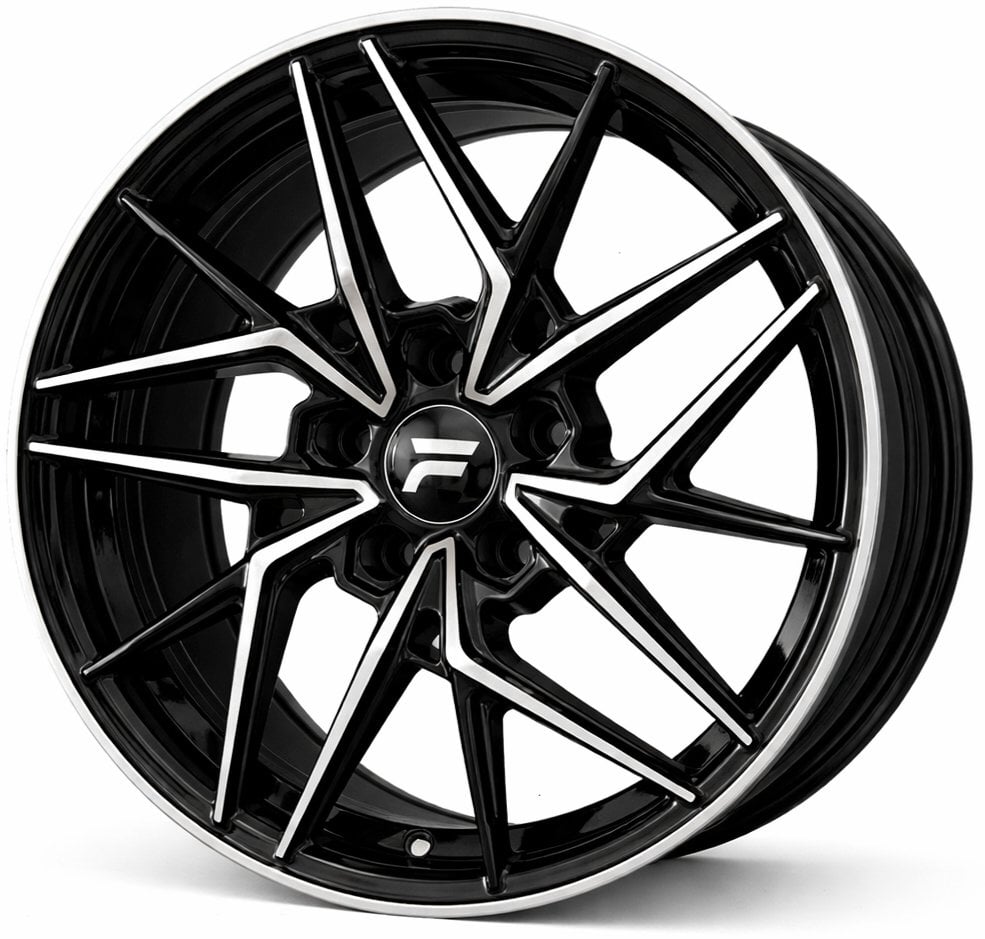 Jantă Flowtec Nexus 7.5Jx17 ET40 5x112 black polish
