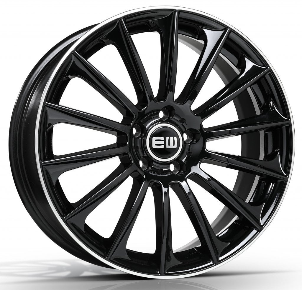 Jantă Elite Wheels Wild Beauty 8.5Jx20 ET35 5x112 BLACK LIP POLISHED