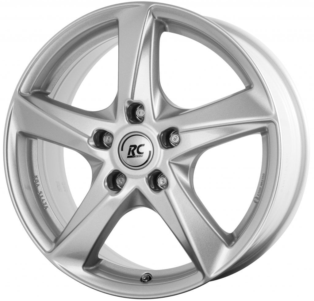 Jantă RC Design RC30T 7Jx17 ET46 5x108 Kristallsilber